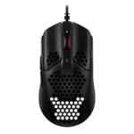 Ratón ultra ligero HyperX Pulsefire Haste con diseño de panal negro