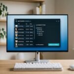 Pantalla de ordenador mostrando interfaz de programa para limpiar metadatos