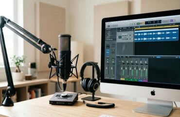 Configuración de micrófono con interfaz de software para reducir ruido de fondo