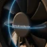 Ventilador de computadora con un texto que dice "Curva de ventilación".