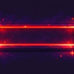 Barra de búsqueda en pixel art con el borde rojo incandescente, una lupa y una flecha en zigzag
