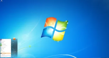 Escritorio de Windows 7 con el menú Inicio abierto en el equipo de pruebas de Tom's Hardware